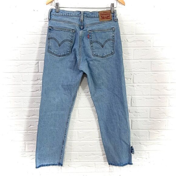 Levi’s Wedgie Sweet Nothings Bow Jeans Size 28 - Picture 7 of 8
